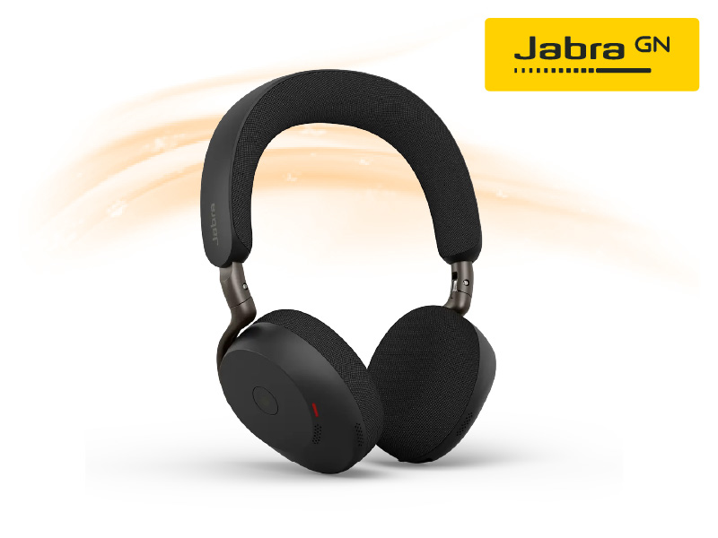 รูปสินค้า Jabra Evolve3 75 MS Link390a Black WLC Chrg